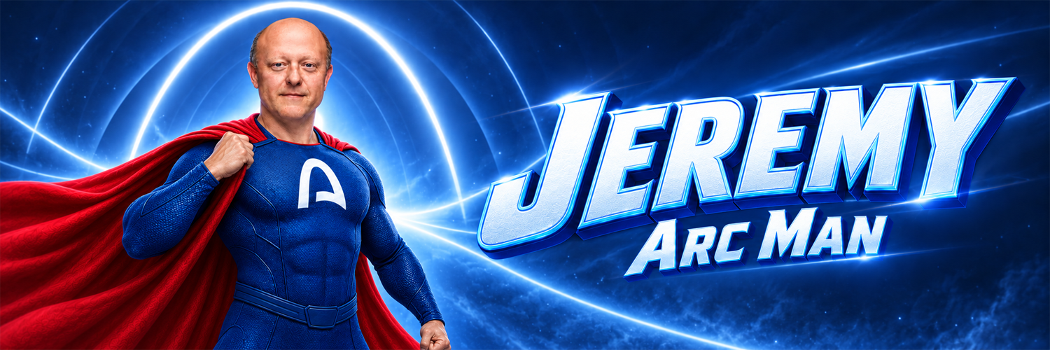 Jeremy Arc Man banner